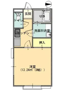 エスポワール【2階】の間取り