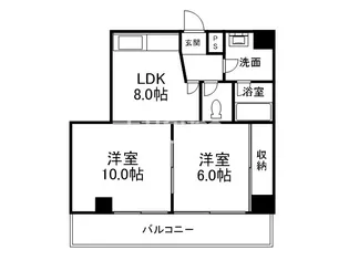セノータ【5階】の間取り