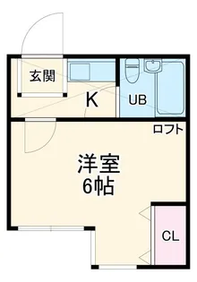 ローズアパートR63番館【1階】の間取り