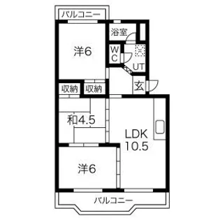 CHAiNON【3階】の間取り