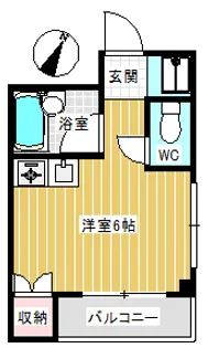Lily-be 1st【3階】の間取り