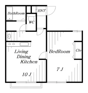 メゾンシエスタ【3階】の間取り