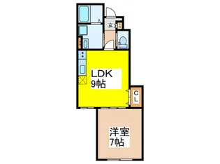 フォレスタ イルミチェッタ【1階】の間取り