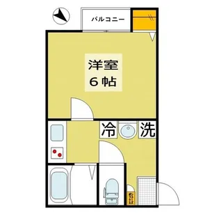 シャルムコート【2階】の間取り