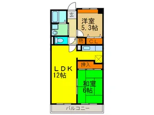 グレ-シアス豊中の間取り
