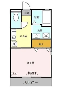 フライハイツラオム【2階】の間取り