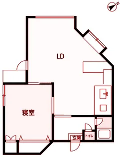 クレストヴューテラス【1階】の間取り