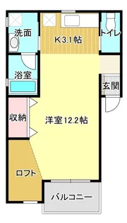 セントハウスII【2階】の間取り