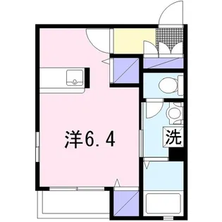 そよ風の物語八番館【1階】の間取り