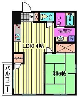 ル・ヴィラージュ【1階】の間取り