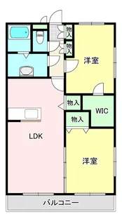 Bon-Voyage(ボンヴォヤージュ)【2階】の間取り