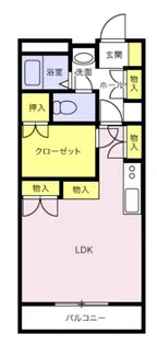 高砂ハイツ上柴西【4階】の間取り