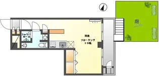 ゾンネンハイム大橋【1階】の間取り