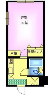 ロイヤルコーポ駅南【1階】の間取り