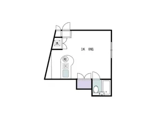 APARTMENT A【2階】の間取り