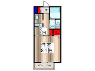 カサグランデ【1階】の間取り