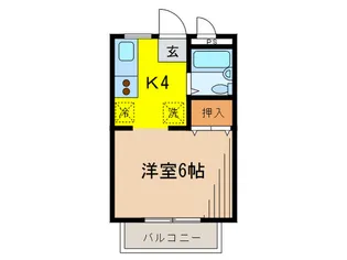 メゾンソフィア【1階】の間取り