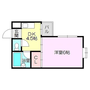興栄ビル【1階】の間取り