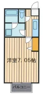 スターリングB【1階】の間取り