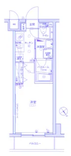 グリフィン横浜・反町公園弐番館【4階】の間取り