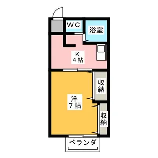 トマト一番館【2階】の間取り