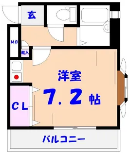 フラットA市川第一【3階】の間取り