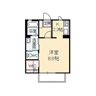 シャーメゾンT&N【2階】の間取り