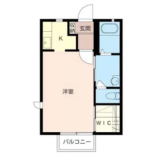 ピュアクオーレ【2階】の間取り