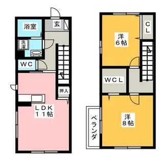アル ソーレ【2階】の間取り