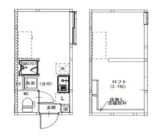西ヶ原3丁目B【2階】の間取り
