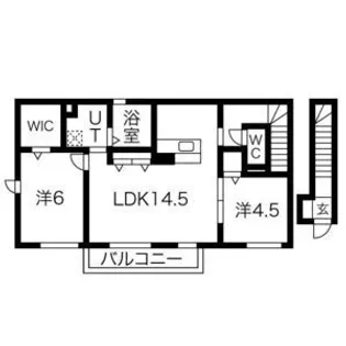 メゾン ラフィーネ【2階】の間取り