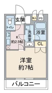 グランフォレ不動前【1階】の間取り