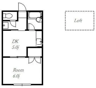 藤崎スカイハイツ【2階】の間取り