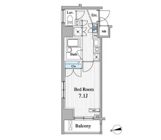 グレース早稲田【2階】の間取り
