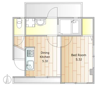ROOMS【3階】の間取り