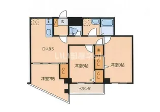 SUNZEUSビル高岡【4階】の間取り
