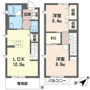 アンビエラ【1階】の間取り
