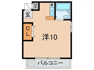 六甲ガーデン【1階】の間取り