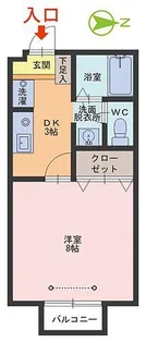 Seb(セブ)【2階】の間取り