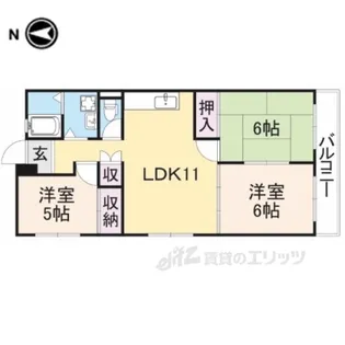 まあぁろーマンション【2階】の間取り