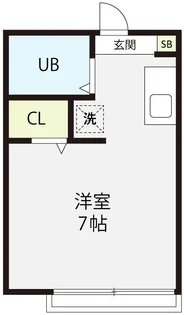 パティオ【2階】の間取り