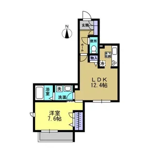 Platanus【1階】の間取り