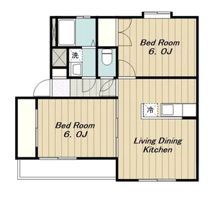 秀英フラッツ【3階】の間取り