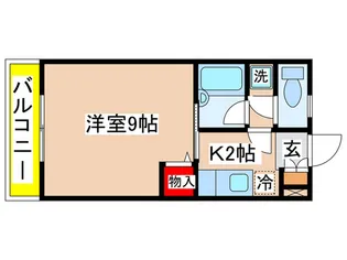 ボヌ-ル橋場【2階】の間取り