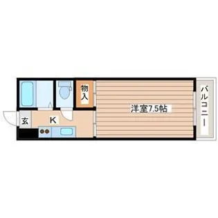 シャイニングプラザ佐竹【4階】の間取り