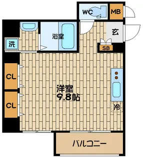 WillDo海老江【4階】の間取り