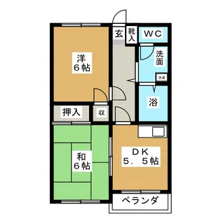 トータスガーデン【3階】の間取り