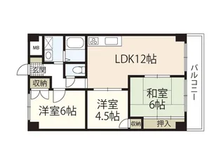 第3吉川ビル【2階】の間取り