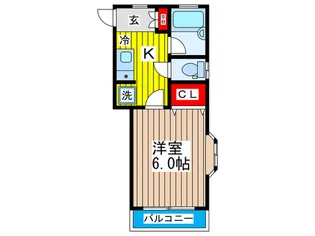 ミキハイム【1階】の間取り