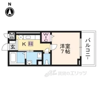 プランドールアイ【3階】の間取り